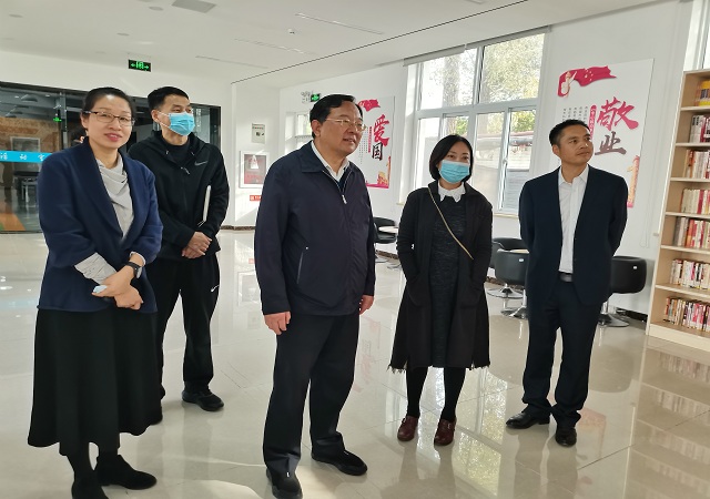 志广果蔬快讯：北京电视台现场报道，员工接种第三针疫苗